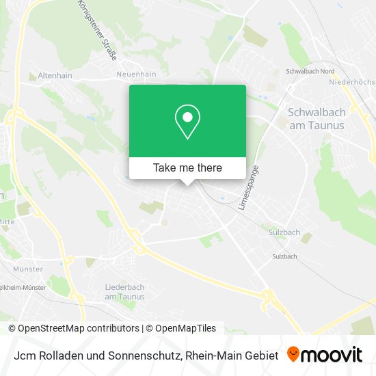 Jcm Rolladen und Sonnenschutz map