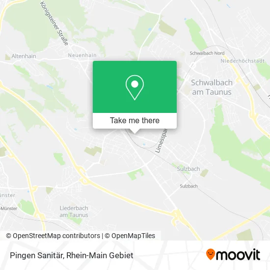 Карта Pingen Sanitär