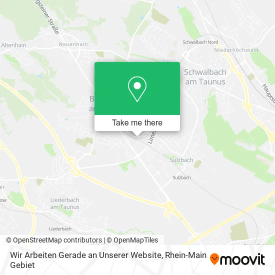 Карта Wir Arbeiten Gerade an Unserer Website
