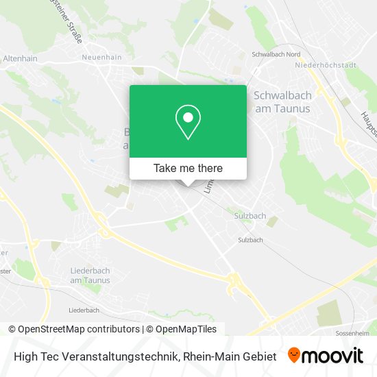 High Tec Veranstaltungstechnik map