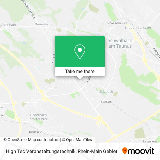 Карта High Tec Veranstaltungstechnik