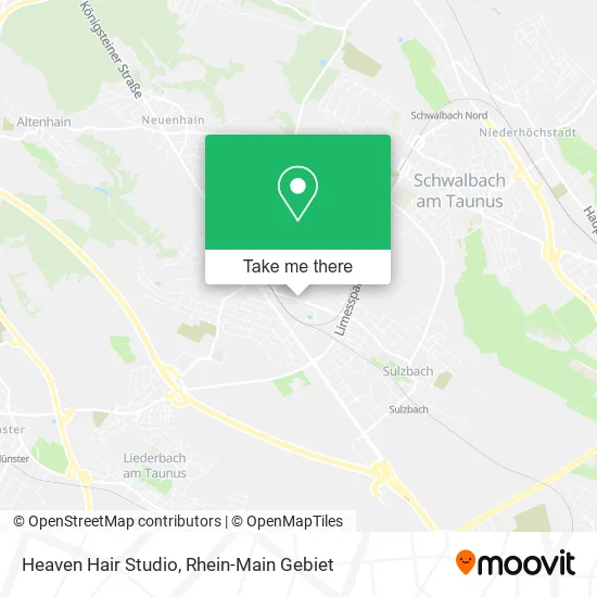 Карта Heaven Hair Studio
