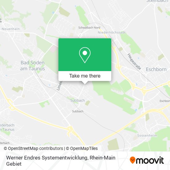 Карта Werner Endres Systementwicklung