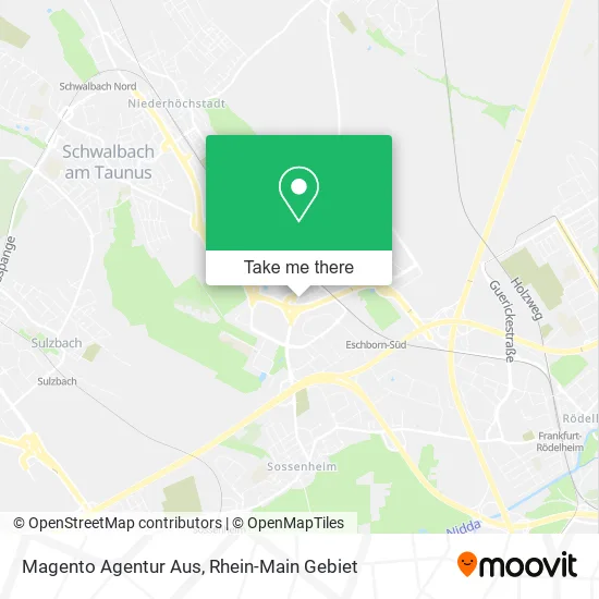 Карта Magento Agentur Aus