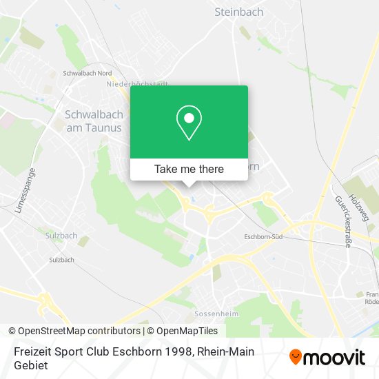 Freizeit Sport Club Eschborn 1998 map