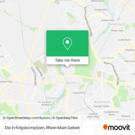 Карта Die Erfolgskomplizen