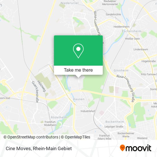 Cine Moves map