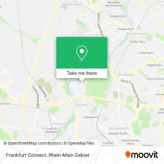 Карта Frankfurt Connect