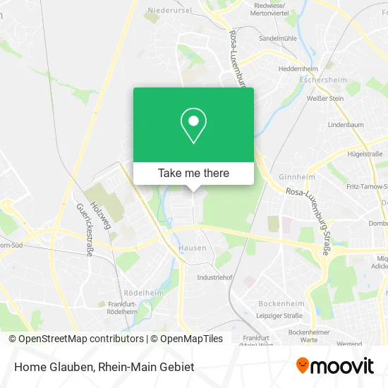 Карта Home Glauben