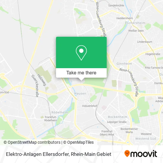 Карта Elektro-Anlagen Ellersdorfer