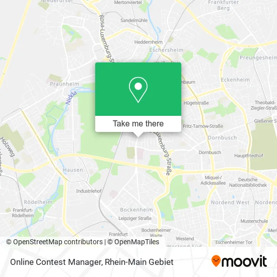Карта Online Contest Manager