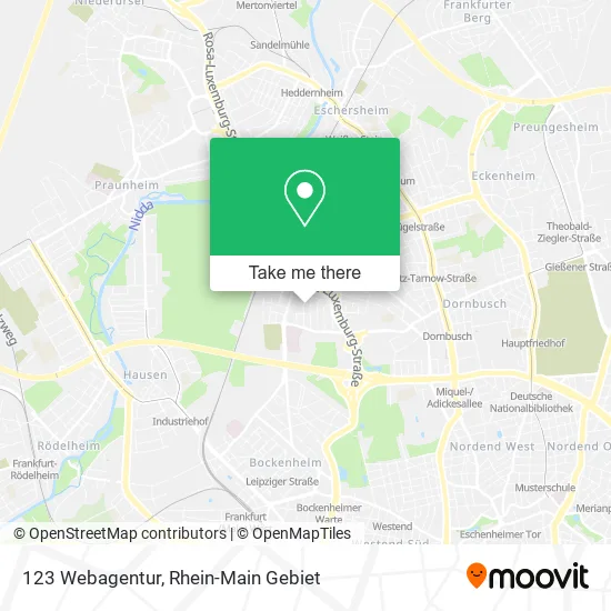 Карта 123 Webagentur