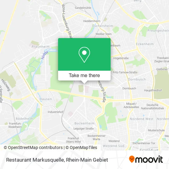 Карта Restaurant Markusquelle