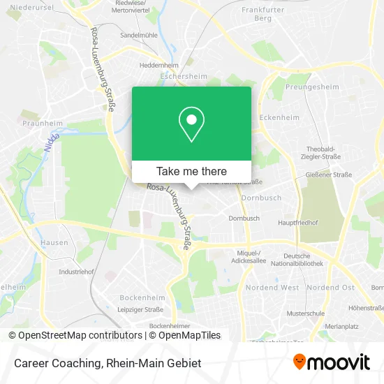 Карта Career Coaching