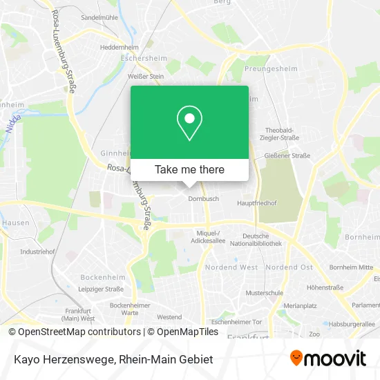 Карта Kayo Herzenswege