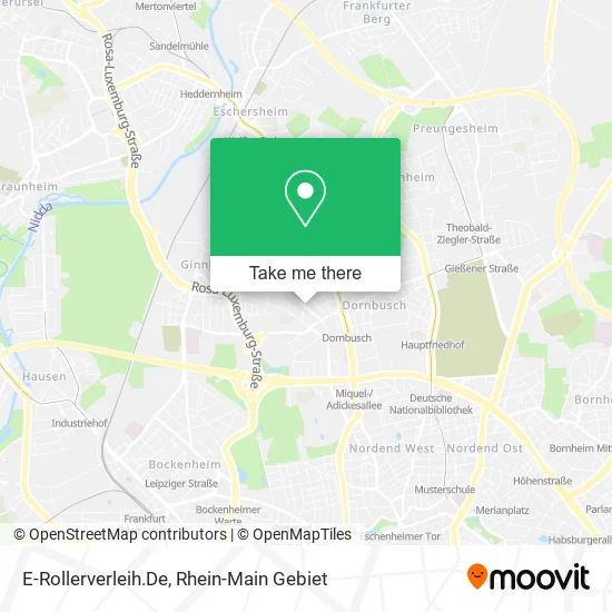 Карта E-Rollerverleih.De