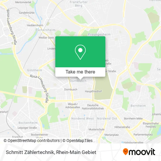 Карта Schmitt Zählertechnik