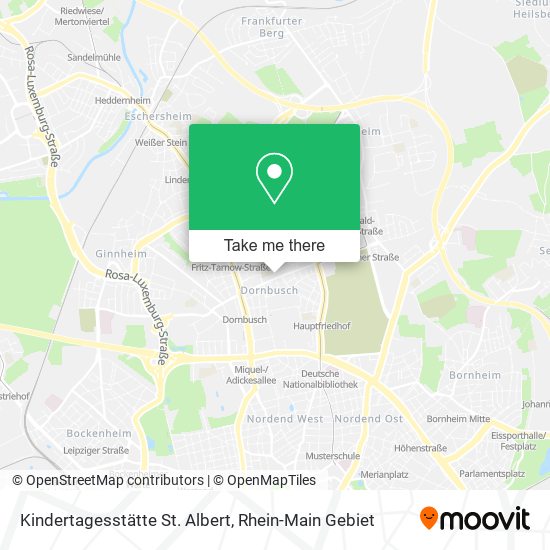 Kindertagesstätte St. Albert map