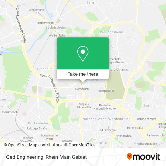 Карта Qed Engineering