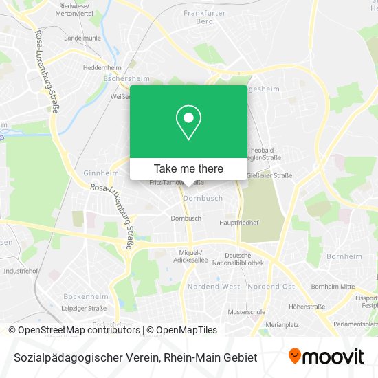 Sozialpädagogischer Verein map