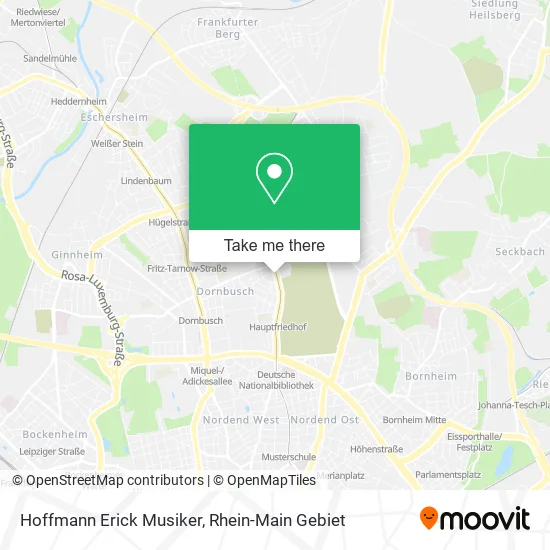 Карта Hoffmann Erick Musiker