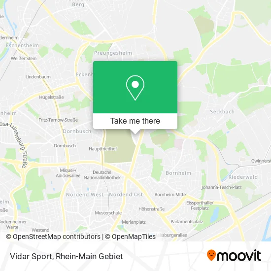 Карта Vidar Sport