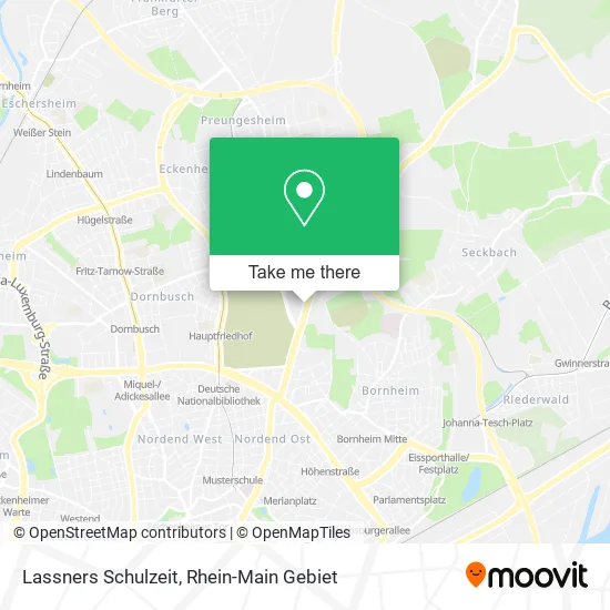 Карта Lassners Schulzeit