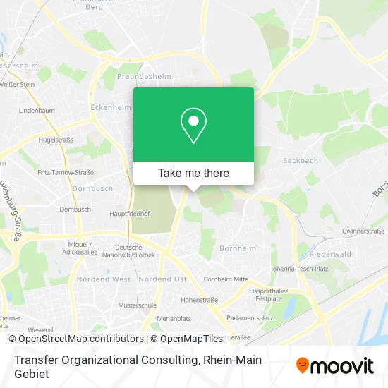 Карта Transfer Organizational Consulting