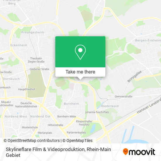 Карта Skylineflare Film & Videoproduktion