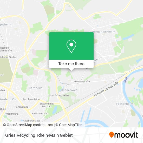 Карта Gries Recycling