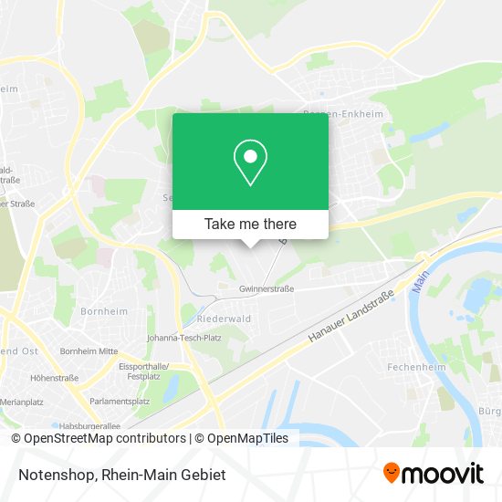 Карта Notenshop