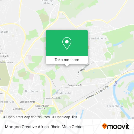 Карта Moogoo Creative Africa