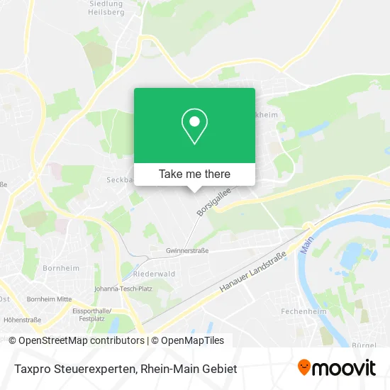 Карта Taxpro Steuerexperten
