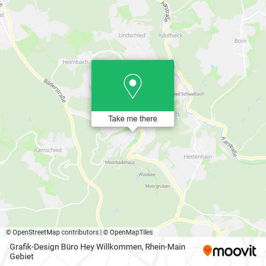 Grafik-Design Büro Hey Willkommen map