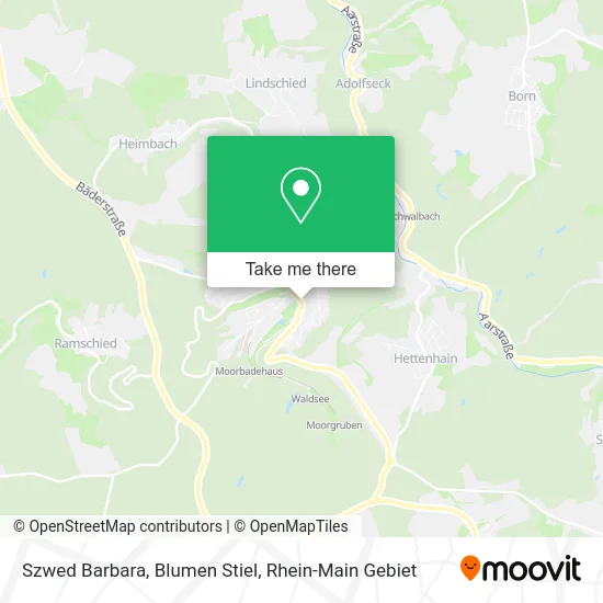 Карта Szwed Barbara, Blumen Stiel