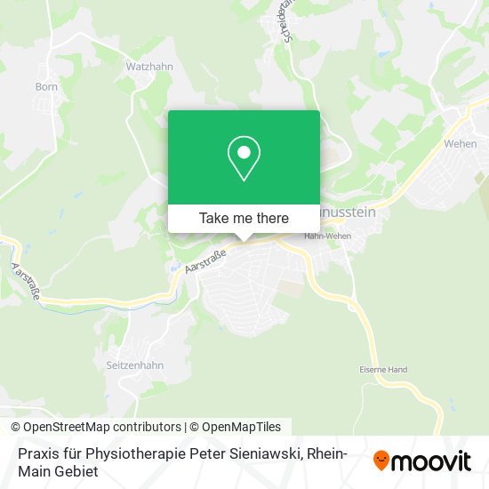 Praxis für Physiotherapie Peter Sieniawski map
