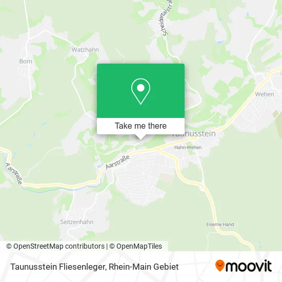 Карта Taunusstein Fliesenleger