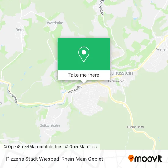 Карта Pizzeria Stadt Wiesbad