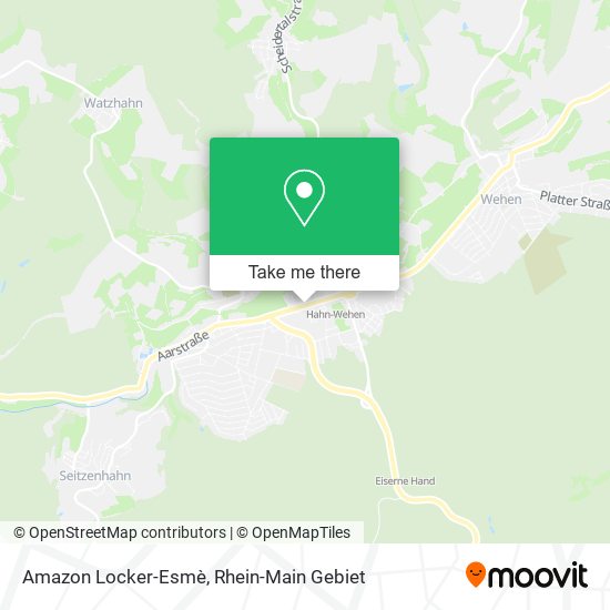 Карта Amazon Locker-Esmè