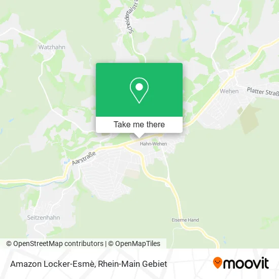 Карта Amazon Locker-Esmè