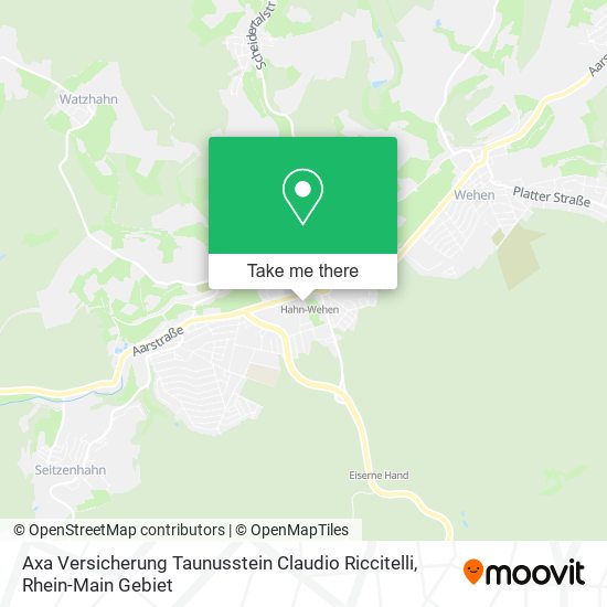 Axa Versicherung Taunusstein Claudio Riccitelli map
