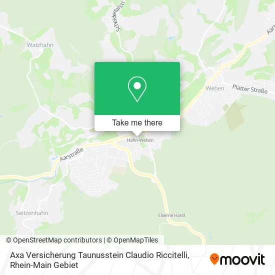 Карта Axa Versicherung Taunusstein Claudio Riccitelli