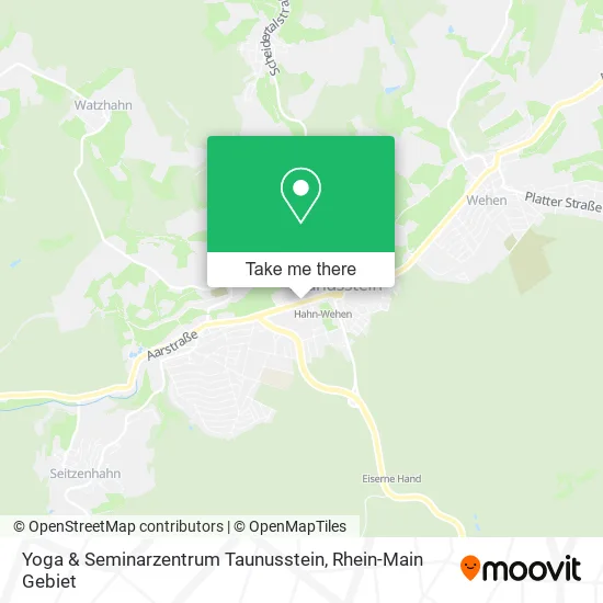 Карта Yoga & Seminarzentrum Taunusstein