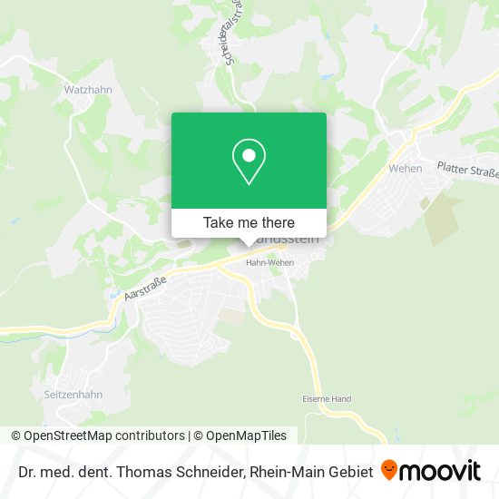 Dr. med. dent. Thomas Schneider map