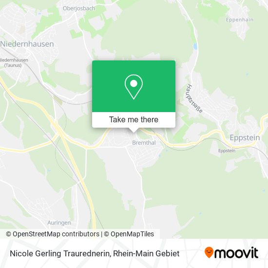 Карта Nicole Gerling Traurednerin