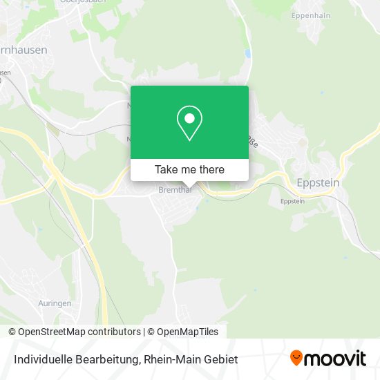 Individuelle Bearbeitung map