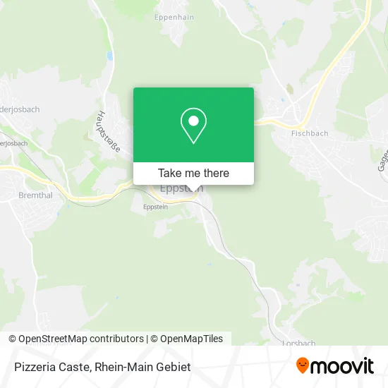Карта Pizzeria Caste