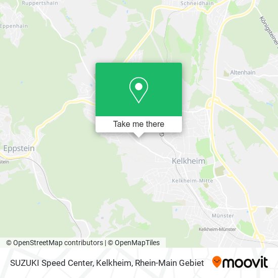 SUZUKI Speed Center, Kelkheim map
