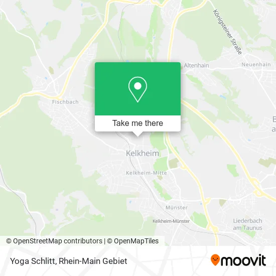Карта Yoga Schlitt