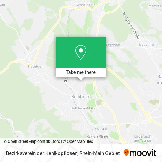 Карта Bezirksverein der Kehlkopflosen